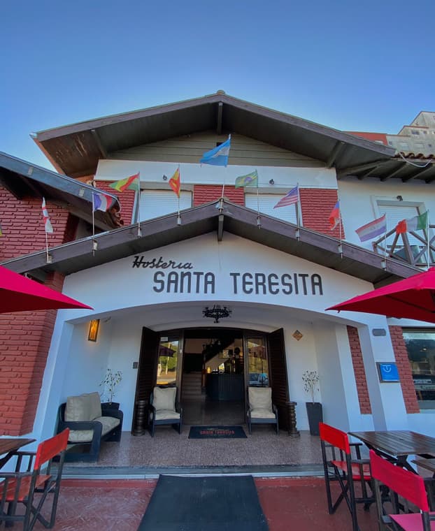 Entrada de la Hostería Santa Teresita